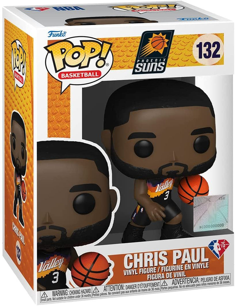 POP Funko NBA: Suns - Chris Paul, Multicolor, 4 inches, (59262)