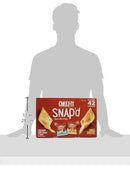 Cheeze-It Snap'd Cheesy Baked Snacks Multipack 42Count 0.75 Oz Net Wt 31.5 Oz