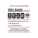 CELSIUS Functional Essential Energy Drink 12 Fl Oz (Pack of 12)