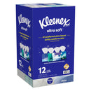 Kleenex Ultra Facial Tissue, 85 Count (Pack of 12)