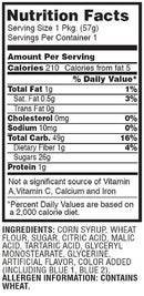 Sour Punch Straws, Sweet & Sour Flavored Soft, Chewy Candy, Tray, Blue Raspberry , 2 Ounce (Pack of 24)