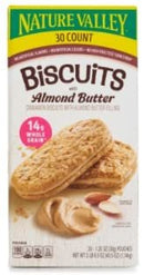 Nature Valley Nature Valley Almond Butter Breakfast Biscuit (30 X 1.35 Ounce )Total Net Wt (40.5 Ounce ),