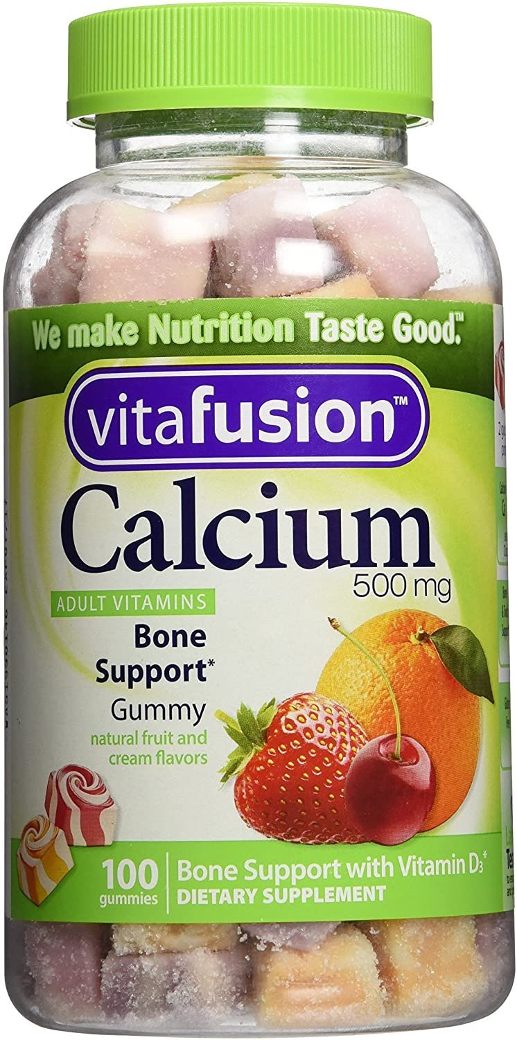 VitaFusion Calcium with Vitamin D3 - 2 100 Count Bottles - 200 Gummies Total