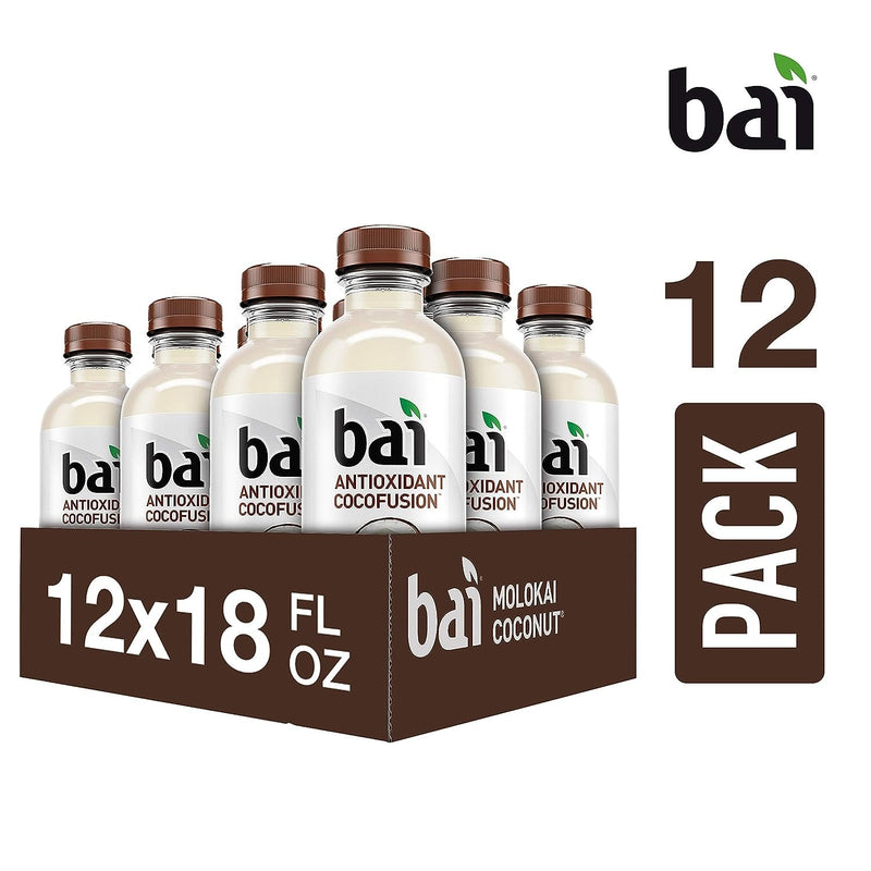 Bai Cocofusions Molokai Coconut, Antioxidant Infused Beverage, 18 Fl. Oz.