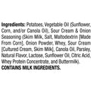 Lay's Sour Cream & Onion Flavored Potato Chips, 1.5 Ounce Bags (Pack of 64)