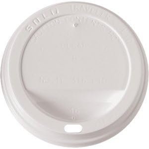 Solo T316R White 12-20 oz Hot Cup Lid, 500 ct