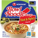 Nongshim Bowl Noodle Soup, Hot & Spicy (3.03 oz. bowl, 18 ct.)