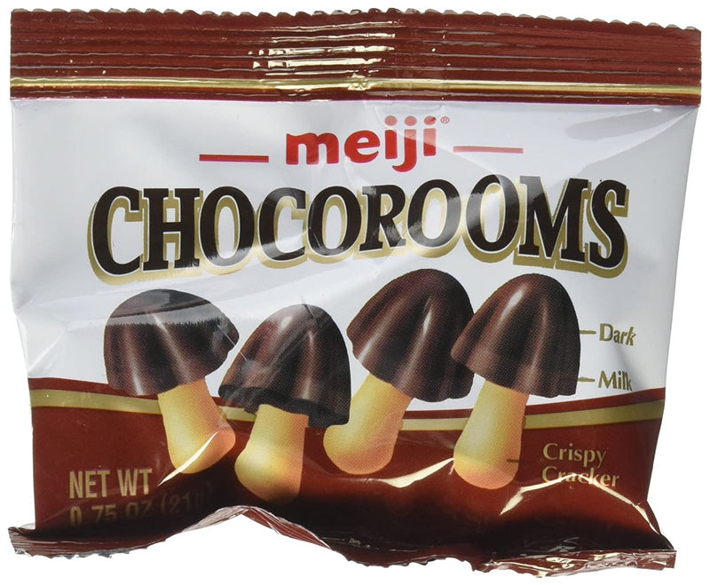 Meiji Chocorooms 24 individual 21g bags