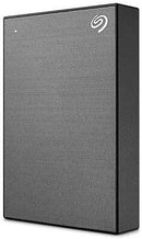 Seagate One Touch 5TB External HHD Drive with 3 Years Rescue Data Recovery Services, Space Gray (STKC5000601