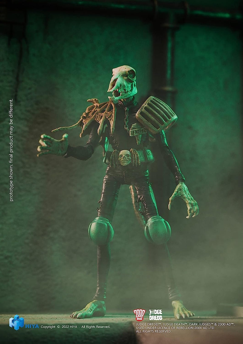 Hiya Toys Judge Dredd: Judge Mortis PX 1:18 Scale Exquisite Mini Action Figure, Multicolor