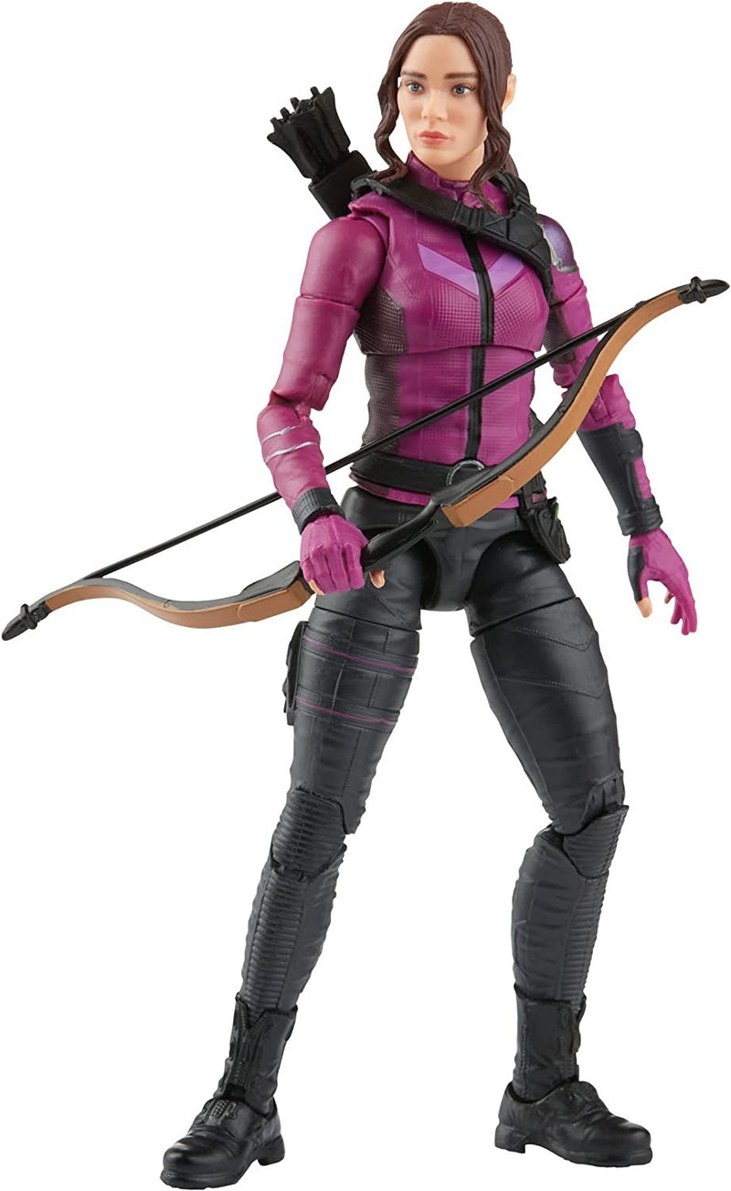 Marvel Legends Series MCU Disney Plus Kate Bishop Hawkeye Series Action Figure 6-inch Collectible Toy, 3 Accessories, 1 Build-A-Figure Part