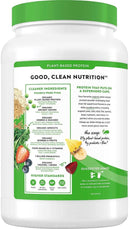 Orgain Organic Protein and Superfoods Plant Based Protein Powder, Creamy Chocolate Fudge, 2.64 lbs