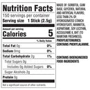 5 Gum RPM Mint Sugarfree Gum, 15 Count (Pack of 10)