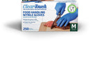 Clear-Touch Food Handling Nitrile Gloves, Medium, 500 ct
