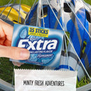 EXTRA Gum Peppermint Sugarfree Chewing Gum Mega Pack, 35 Sticks (Pack of 6)