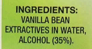 Pure Vanilla Extract-16 oz Kosher parve Product of USA