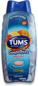 TUMS Extra Strength Smoothies, 250 Chewable Tablets