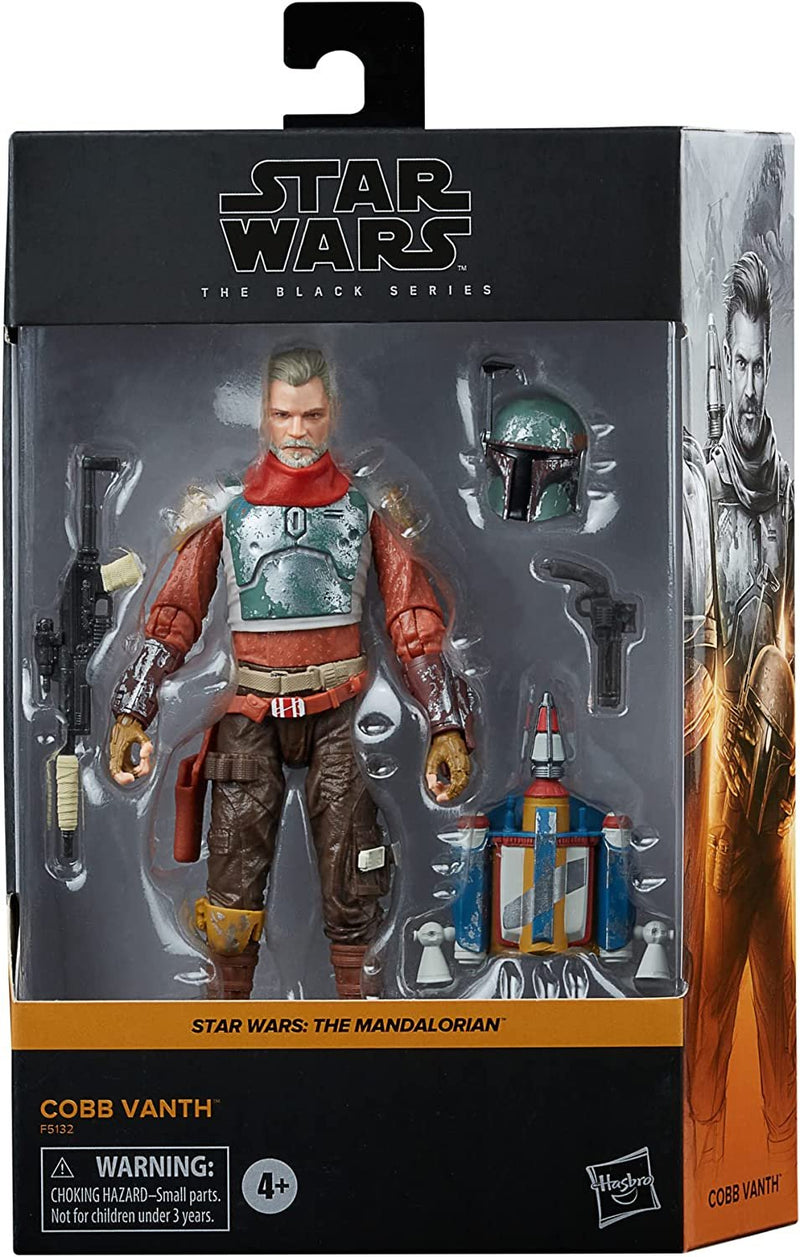 Star Wars The Black Series Cobb Vanth Toy 6-Inch-Scale The Mandalorian Collectible Action Figure, Toys for Kids Ages 4 and Up, (F5132)