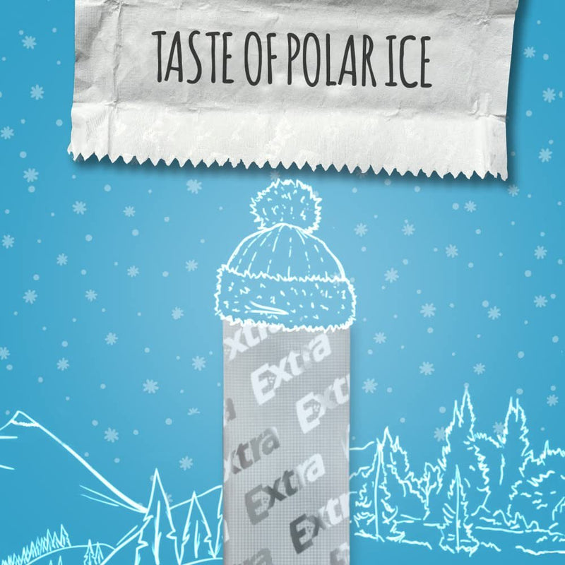 EXTRA Polar Ice Sugarfree Chewing Gum, 35-stick Packs (Pack of 6)