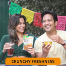 Snak Club Tajin Chili & Lime Toasted Corn, 11 Ounce (Pack of 6)