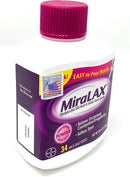 MiraLAX Powder Laxative, 34 Doses, 20.4 Ounce