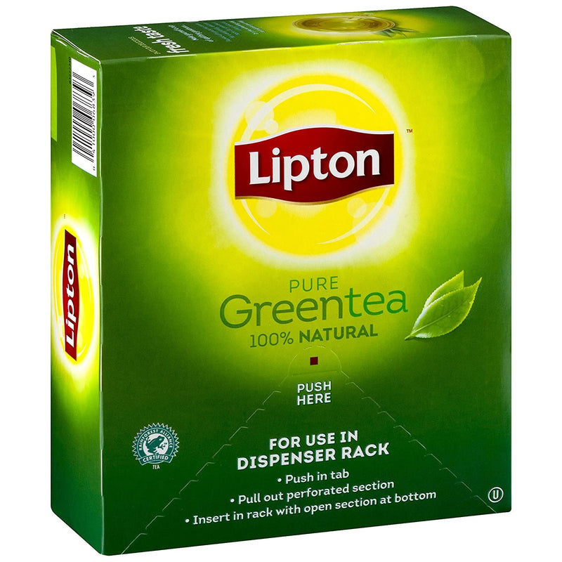 Lipton Green Tea, 100 Percent Natural, 100 Count (Pack of 1)