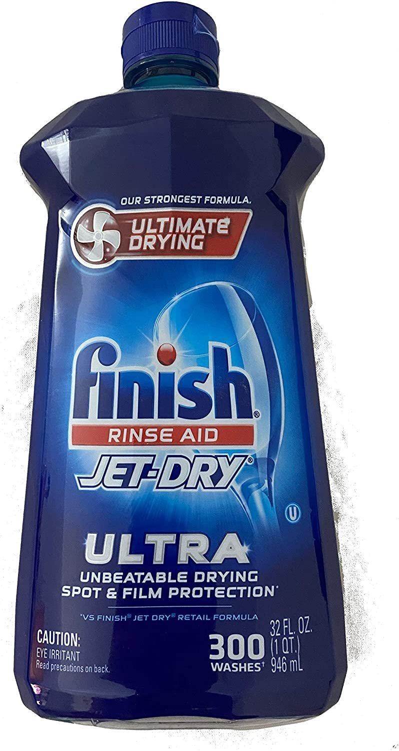 FINISH Rinse AID Jet-Dry Ultra 300 Washes 32 FL OZ (946ml)