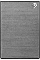 Seagate One Touch 5TB External HHD Drive with 3 Years Rescue Data Recovery Services, Space Gray (STKC5000601