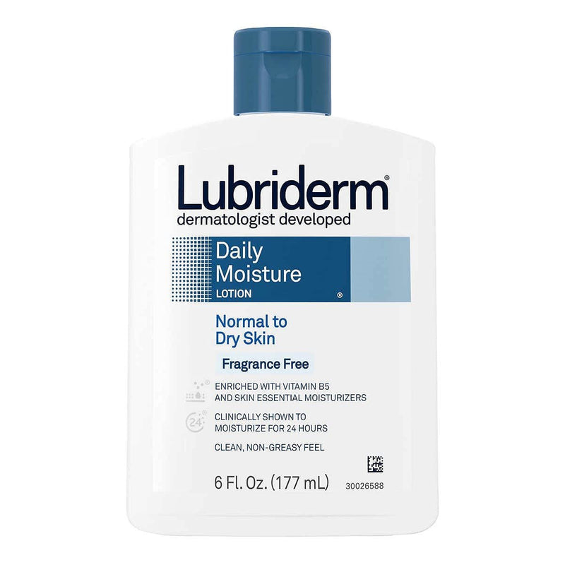 Lubriderm Daily Moisture Lotion Fragrance Free 3-pack