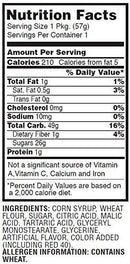 Sour Punch Strawberry Sour Straws 2oz Tray (Pack of 24)