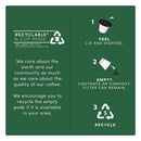 Tim Hortons Original Blend, Medium Roast Coffee, Single-Serve K-Cup Pods Compatible with Keurig Brewers, 100ct K-Cups