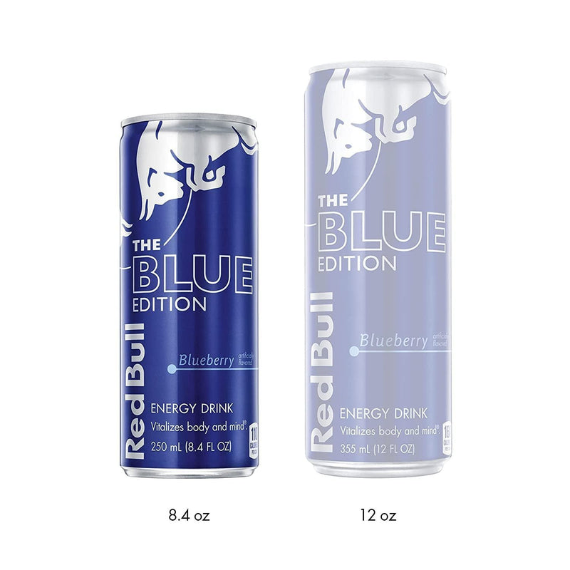 Red Bull Energy Drink, The Blue Edition, 8.4 Fl Oz, 24Count, 201.6 Fl Oz