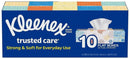 Kleenex 2-Ply White Facial Tissue,230 Count (Pack of 10)
