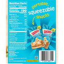 Skippy Creamy Peanut Butter Squeeze Packets, 1.15 oz