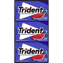 Trident Wild Blueberry Twist Sugar Free Gum, 12 Packs of 14 Pieces (168 Total Pieces)