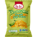 Lulu Plantain Chips Variety Box - 30 assorted bags - 12 Lemon, 10 salted, 4 chili, 4 sweet - VEGAN - 2.5 Ounce - Always Crunchy