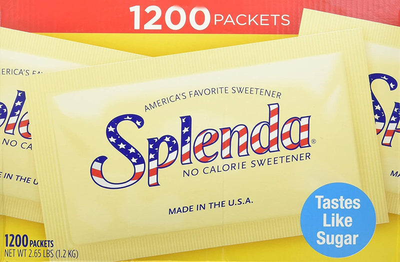 Splenda Sweetener, 1200 Count, 2.65 lbs (Packaging may vary)