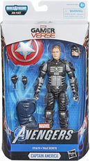 Hasbro Marvel Legends Series Gamerverse 6-inch Collectible Stealth Captain America Action Figure Toy, Ages 4 and Up