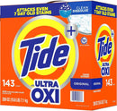 Tide HE Ultra Oxi Powder Laundry Detergent, Original, 250 Ounce